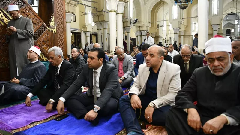 بالابتهالات والتواشيح.. قنا تحتفل بذكرى العاشر من رمضان بمسجد عبدالرحيم القنائي