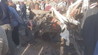 3 جثث و 10 مصابين..ننشر أسماء ضحايا حادث تصادم سيارتين بأسيوط