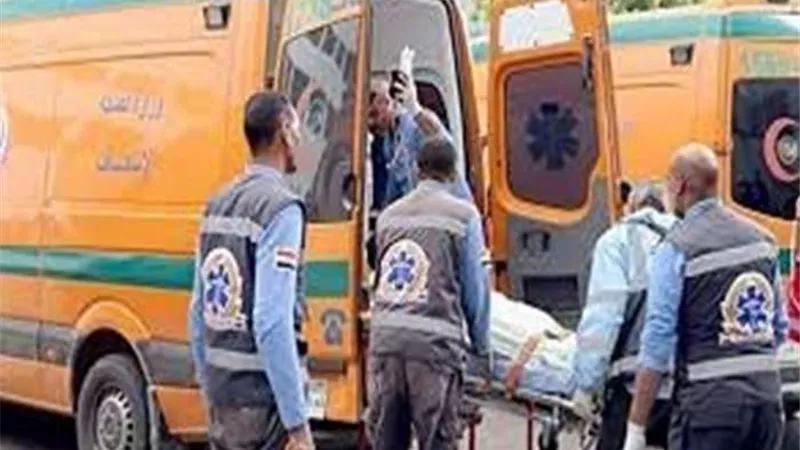 مصرع شخصين وإصابة آخرين في حادث على طريق الواحات