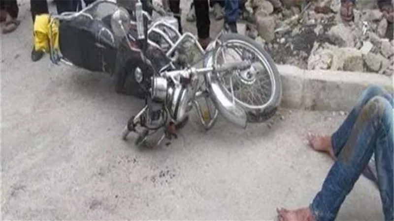 مصرع شخص وإصابة آخر في انقلاب موتوسيكل على طريق بلبيس بالشرقية
