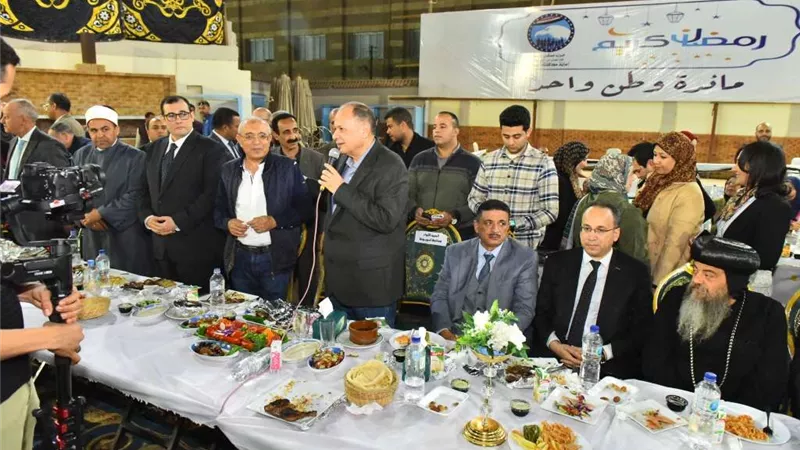 محافظ أسيوط وأمين حزب مستقبل وطن يشهدان حفل إفطار 