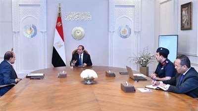 الرئيس السيسي يوجه بالتوسع في رقعة الأراضي الزراعية وزيادة الإنتاج