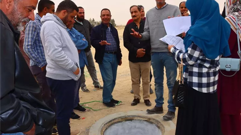 رئيس مياه أسيوط يتسلم إداريا محطات المرحلة الأولى للمبادرة الرئاسية حياة كريمة