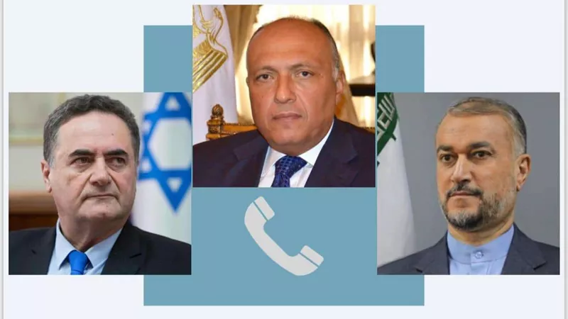 عاجل| مصر تؤكد لإيران وإسرائيل ضرورة التهدئة وتجنيب المنطقة المزيد من التوتر وعدم الاستقرار