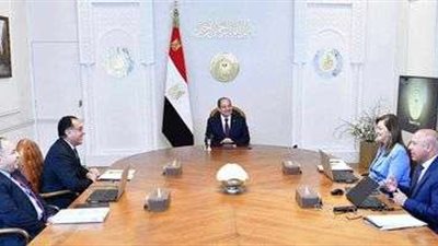 الرئيس السيسي يتابع الموقف التنفيذي للخطة الاستثمارية لمشروعات قطاع النقل