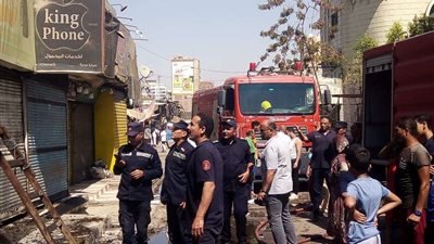حريق حظيرة يتسبب في نفوق 11 رأس ماشية بالمنيا