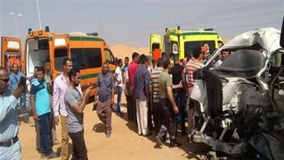 ننشر أسماء المصابين في حادث انقلاب سيارة على الطريق الأوسطي