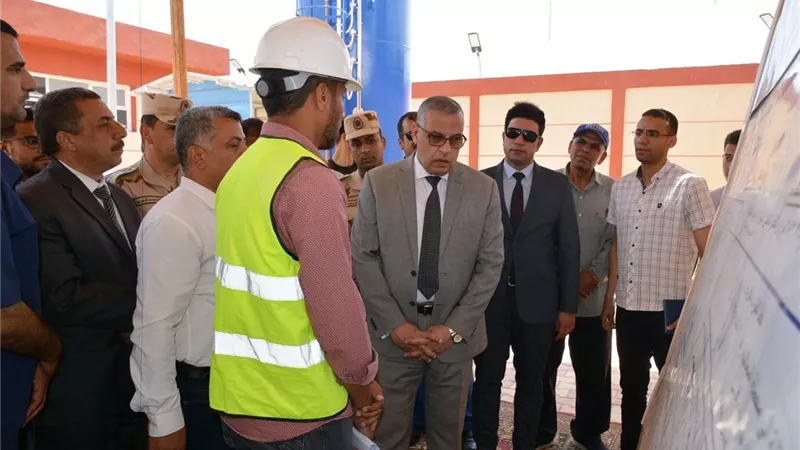 محافظ سوهاج يتفقد مشروعات تطوير الريف المصري 