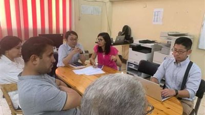 وفد الجايكا الياباني يزور مديرية الزراعة بأسيوط