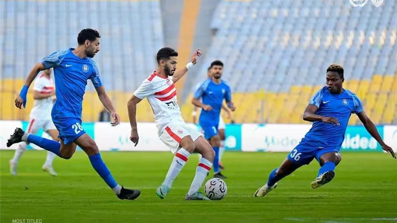 الزمالك يخسر أمام سموحة في الدوري الممتاز