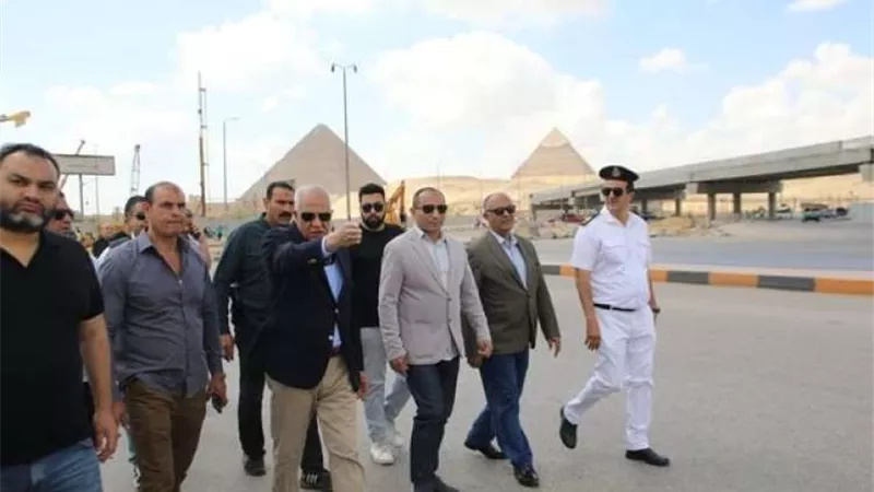 محافظ الجيزة يوضح تقدم أعمال تطوير  المنطقة المحيطة بالمتحف المصري