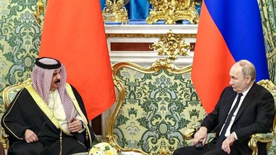 بوتين وملك البحرين يجريان محادثات في الكرملين