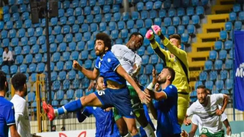 سموحة في مباراة صعبة أمام الاتحاد السكندري بالدوري المصري