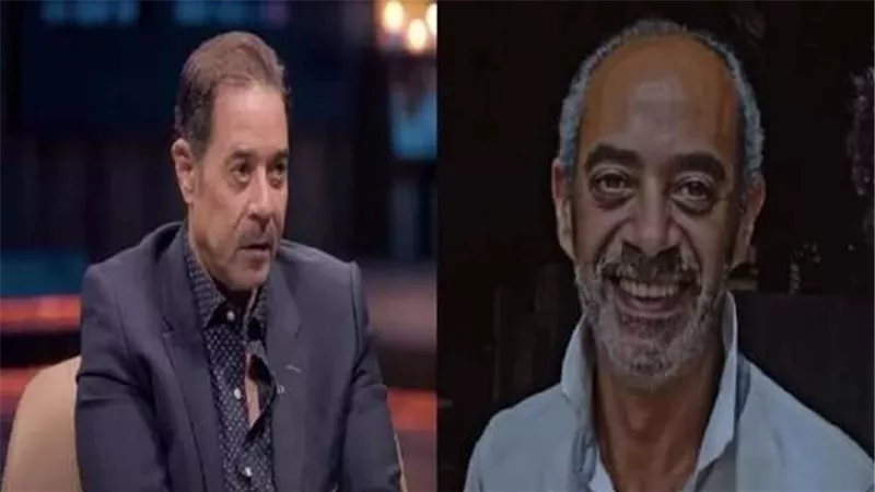 عزاء شقيق مدحت صالح.. حضره الكينج وقمر