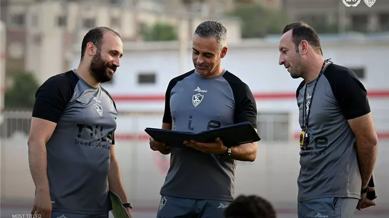برنامج بدني للاعبي الزمالك استعدادًا لمواجهة سيراميكا