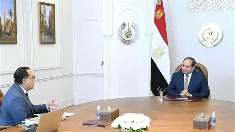 الرئيس السيسى يكلف مصطفى مدبولى بتشكيل حكومة جديدة