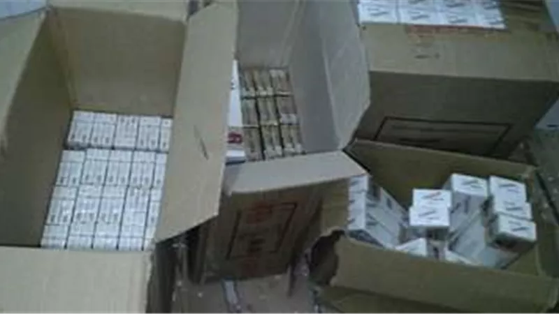 ضبط أكثر من 67 ألف عبوة سجائر مهربة جمركيا في البحيرة والإسكندرية