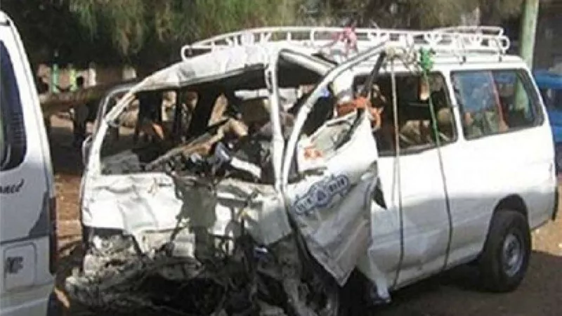 تفاصيل وفاة السائق وإصابة 9 آخرين في حادث مرورى ببولاق الدكرور