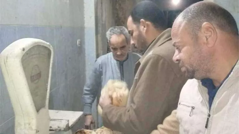 ضبط 8 أطنان دقيق أبيض ومدعم في حملات تموينية على المخابز خلال 24 ساعة