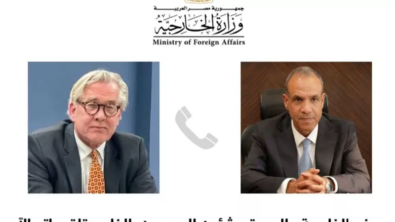 وزير الخارجية يؤكد أهمية تضافر الجهود للضغط على إسرائيل لوقف الحرب في غزة