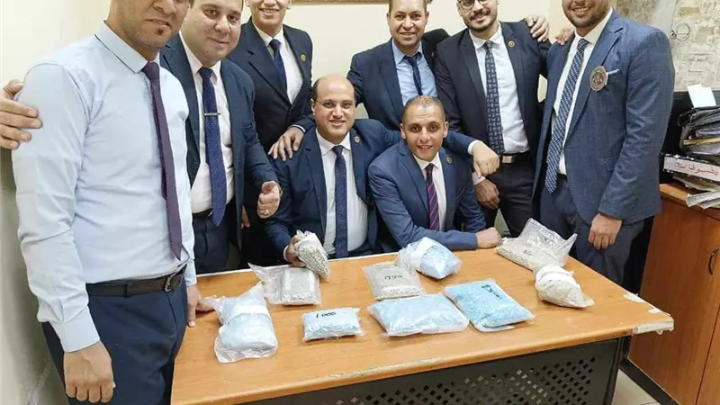ضبط كمية كبيرة من الأقراص المخدرة في مطار شرم الشيخ الدولي