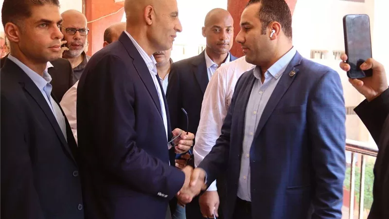 في اول زيارة ميدانية.. وزير التربية والتعليم  يلتقي النائب أحمد علي إبراهيم لتفقد مدارس المرج