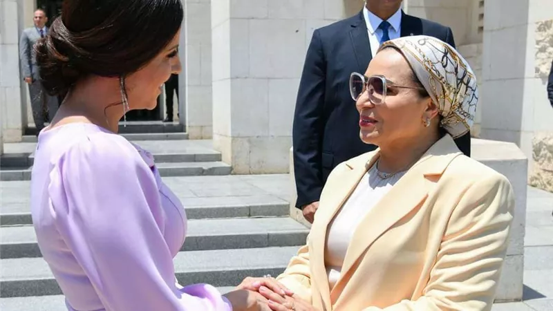 تعليق انتصار السيسي على إنجاز المتحف القومي للحضارة