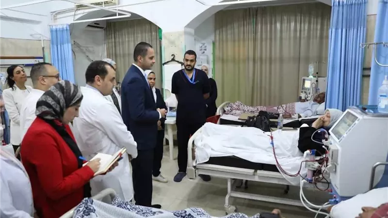 نائب وزير الصحة يتفقد مستشفى القاهرة الجديدة التخصصي