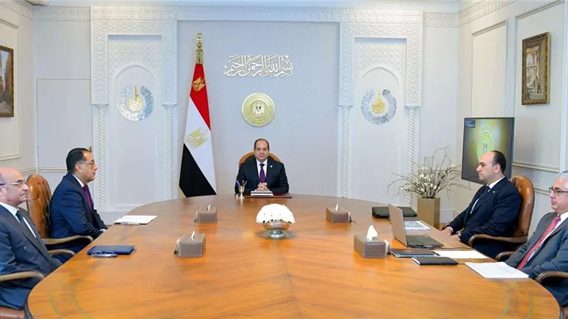 الرئيس السيسي يشدد على توسيع القاعدة الصناعية وتوطينها محلياً لتحقيق التنمية