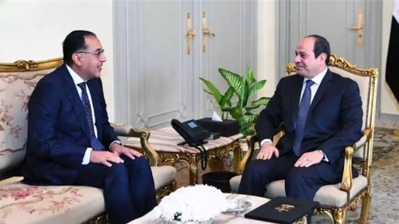 مدبولي يهنئ الرئيس السيسى بذكرى ثورة 23 يوليو
