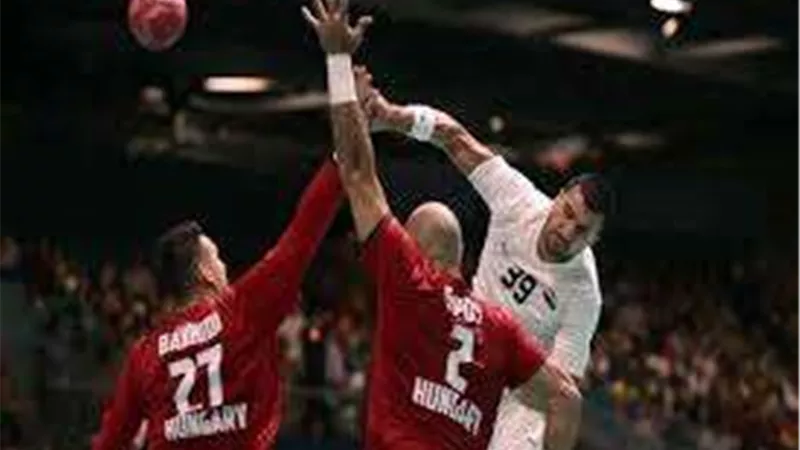 هزيمه منتخب اليد أمام الدنمارك فى أولمبياد باريس 2024