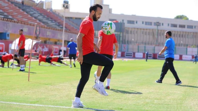 مران الاهلي في ظل
