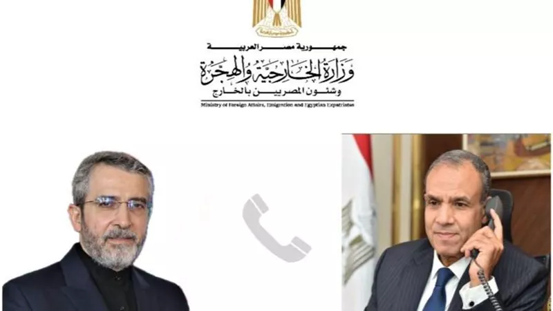 وزير الخارجية يؤكد ضرورة وقف الحرب على غزة في محادثاته مع طهران