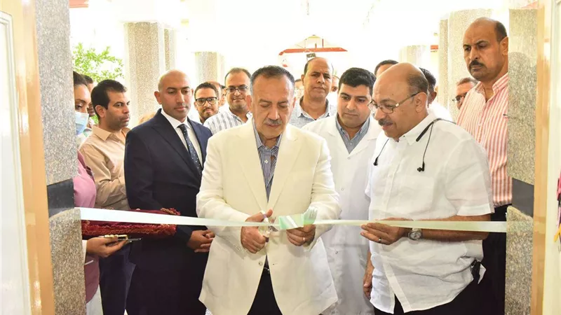 محافظ أسيوط يفتتح وحدة عناية الأطفال بعد تطويرها
