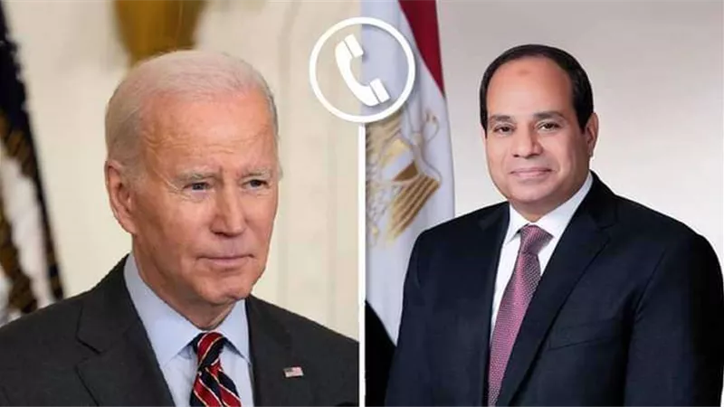 السيسي يبحث هاتفيا مع نظيره الأمريكي آخر تطورات مفاوضات غزة
