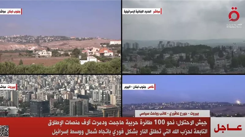 جيش الاحتلال: نحو 100 طائرة حربية هاجمت ودمرت آلاف منصات الإطلاق التابعة لحزب الله