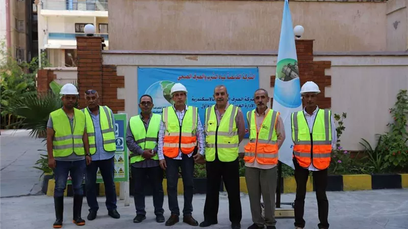 محطتان لرفع المياه يحصلان على شهادة أيزو 45001 نظام إدارة السلامة والصحة المهنية في الإسكندرية