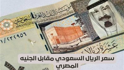 أسعار الريال السعودي اليوم السبت 14 سبتمبر 2024 في مصر