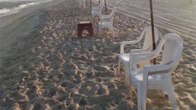 انحفاض درجات الحرارة ونسب إقبال متوسطة على شواطئ الإسكندرية