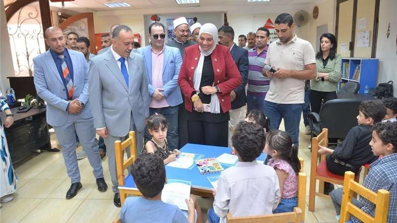 محافظ أسيوط يشهد احتفالية مكتبة مصر العامة بذكرى المولد النبوي