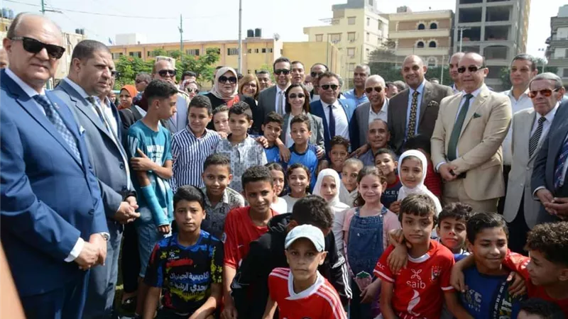 محافظ البحيرة تشهد الملتقى الكشفي لفرق الجوالة بمركز شباب رشيد