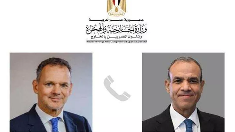 وزير الخارجية والهجرة يتلقى اتصالاً هاتفياً من وزير خارجية هولندا