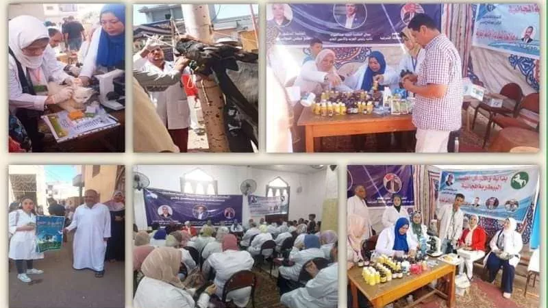 محافظ الشرقية يؤكّد على أهمية القوافل البيطرية لزيادة إنتاجية الثروة الحيوانية