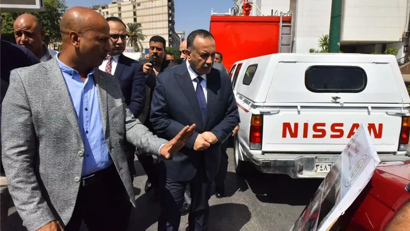 محافظ أسيوط يتفقد أعمال تنفيذ مشروع إحلال وتجديد موقف سيارات الغنايم ضمن مشروعات برنامج التنمية المحلية في صعيد مصر