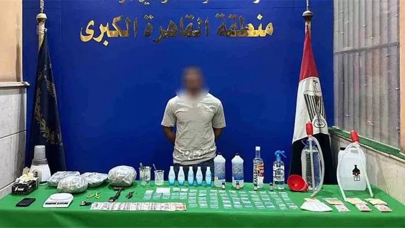 قيمتها 4 ملايين جنيه.. تفاصيل سقوط عاطل بحوزته 6 كيلو مخدرات في التجمع