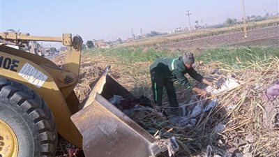 مواصلة شن حملات نظافة ورفع المخلفات والقمامة بشوارع وقرى ومراكز أسيوط