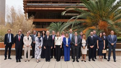 الرقابة المالية تشارك في الاجتماع السنوي للشراكة المتوسطية لهيئات أسواق المال في إسبانيا