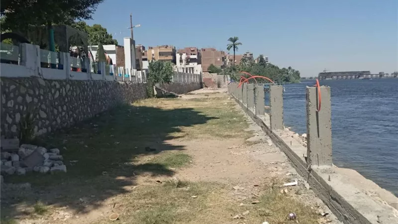 محافظ أسيوط يكلف رئيس مركز أبوتيج بمتابعة أعمال تطوير حديقة ناصر وسور كورنيش النيل