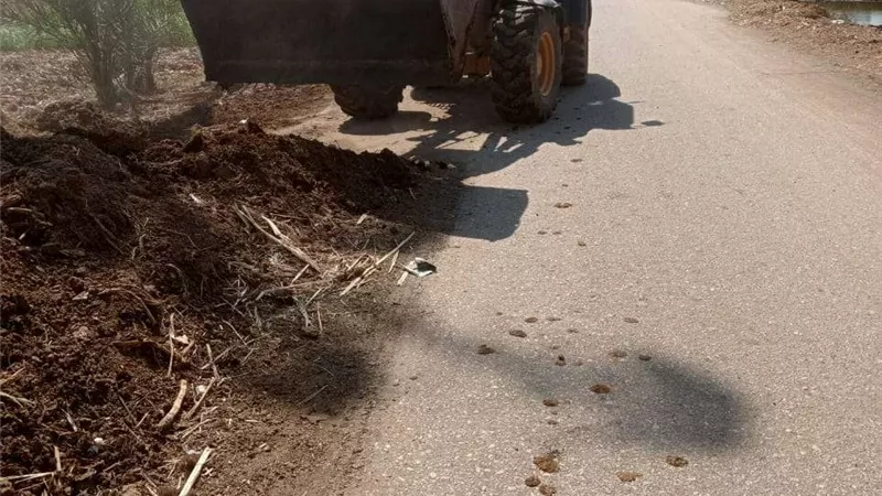 إزالة 20 حالة تعدي على أراضي زراعية وبناء مخالف بمراكز أسيوط