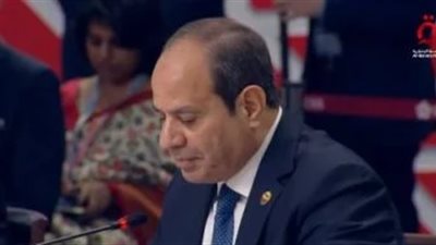 السيسي: مصر تؤمن بأهمية تعزيز النظام الدولي متعدد الأطراف